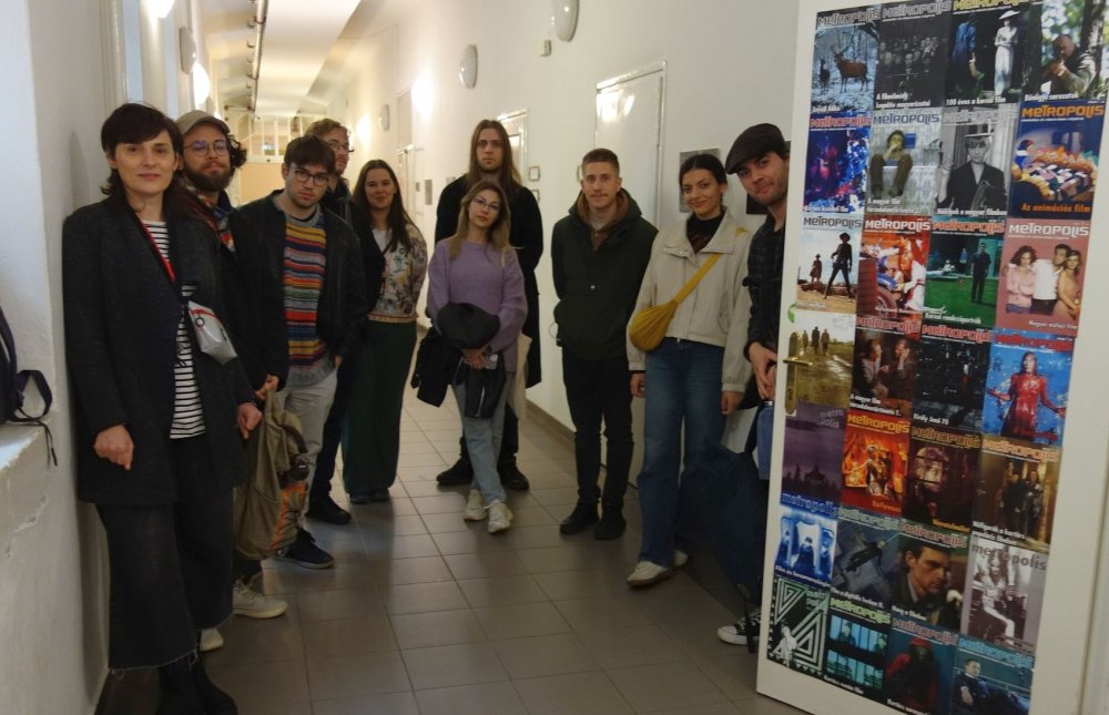 Filmtudomány mesterszakos diákjaink tanulmányi útja Budapesten