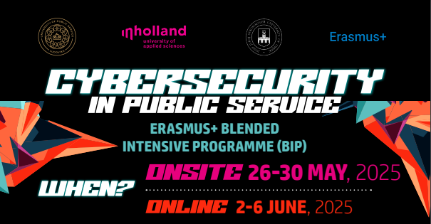 Cybersecurity BIP Erasmus+ felhívás hallgatóknak