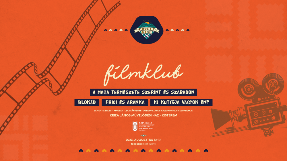Sapientiás filmklub a Double Rise-on!