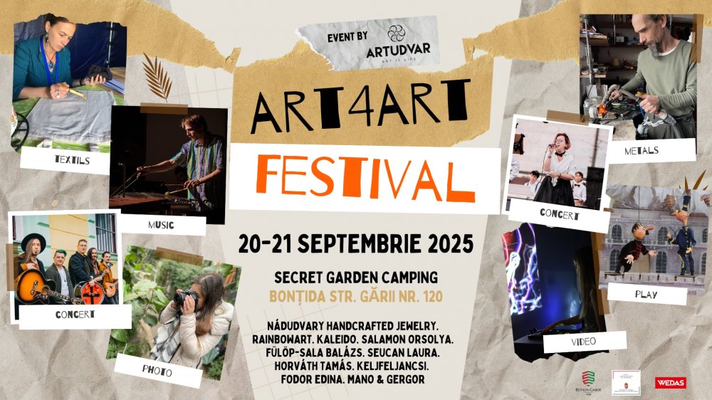 Jelen leszünk az ART4ART fesztiválon