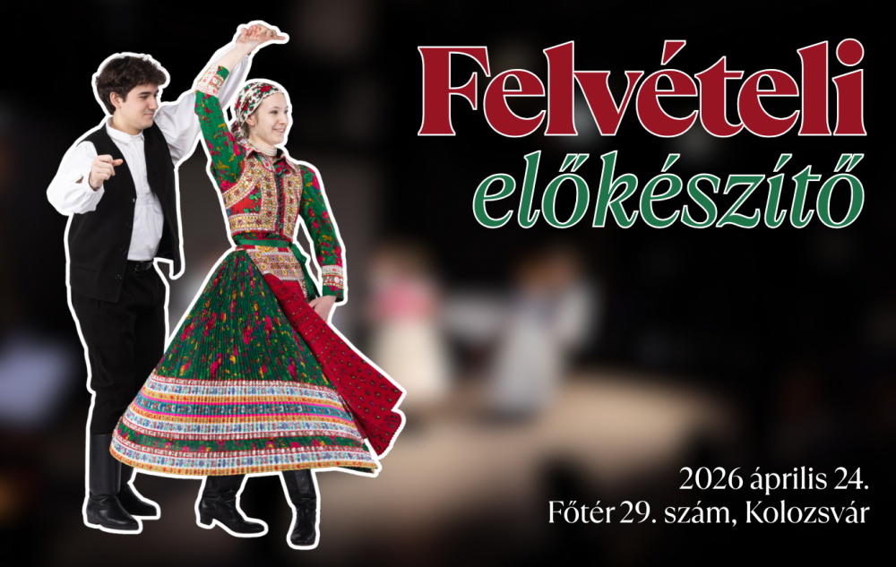 Felvételi előkészítő a Táncművészet szakon 2026-ban is!