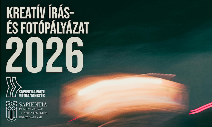 Kreatív írás- és fotópályázat felhívás 2026
