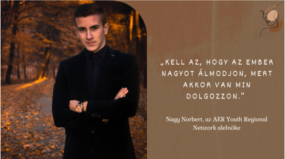 Az Artéria nevű blog készített interjút volt hallgatónkkal, Nagy Norberttel.