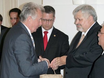 Intézményünk vendége volt Schmitt Pál