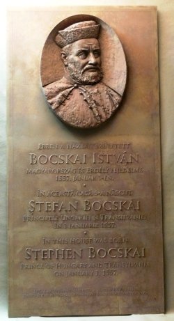 Bocskai-emléktábla avatás Kolozsváron