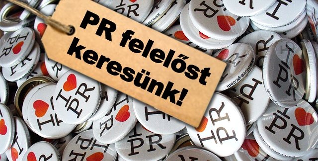 Álláshirdetés: PR felelős