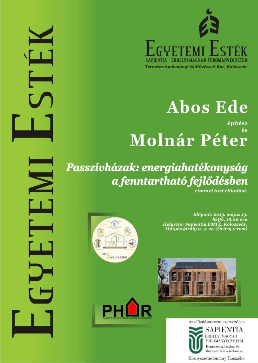 Egyetemi Esték Abos Edével és Molnár Péterrel