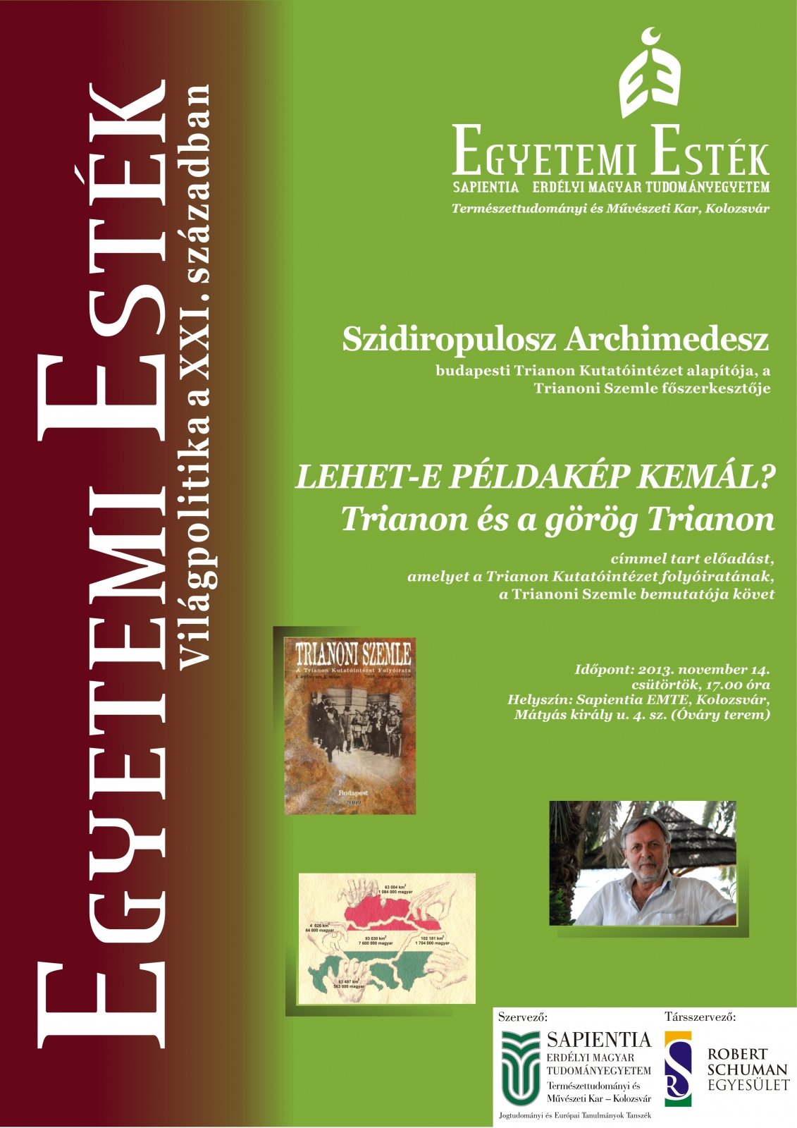 Egyetemi Esték Szidiropulosz Archimedesszel
