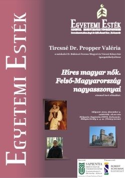 Egyetemi Esték dr. Propper Valériával