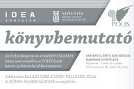 Könyvbemutatót szervez az IDEA Könyvtér