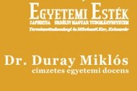 Egyetemi Esték dr. Duray Miklóssal