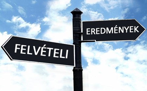 Kifüggesztettük az őszi felvételi eredményeket!