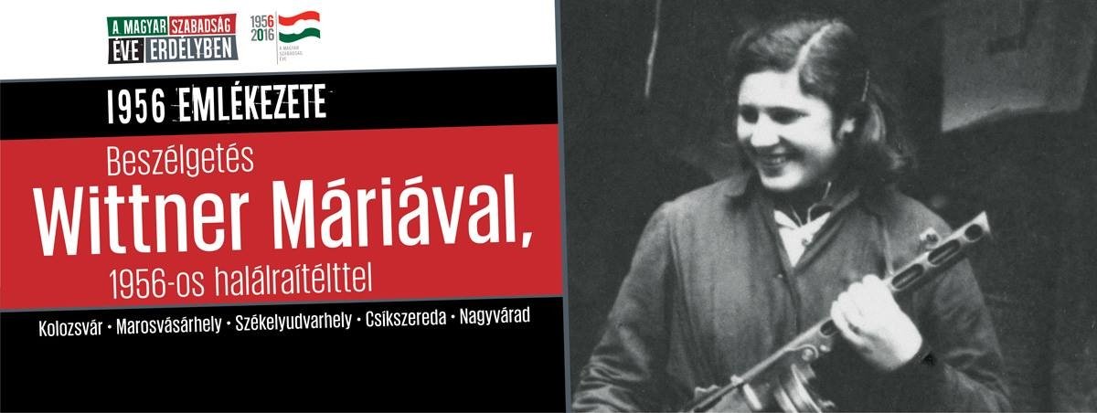 Wittner Mária előadása Kolozsváron, a Sapientia Erdélyi Magyar Tudományegyetemen