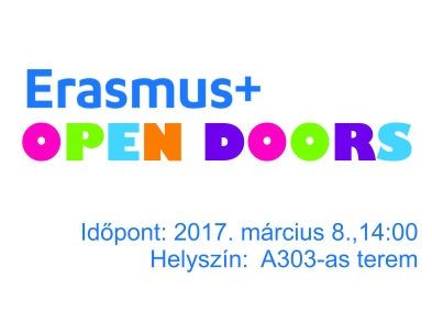 Erasmus+ Open Doors