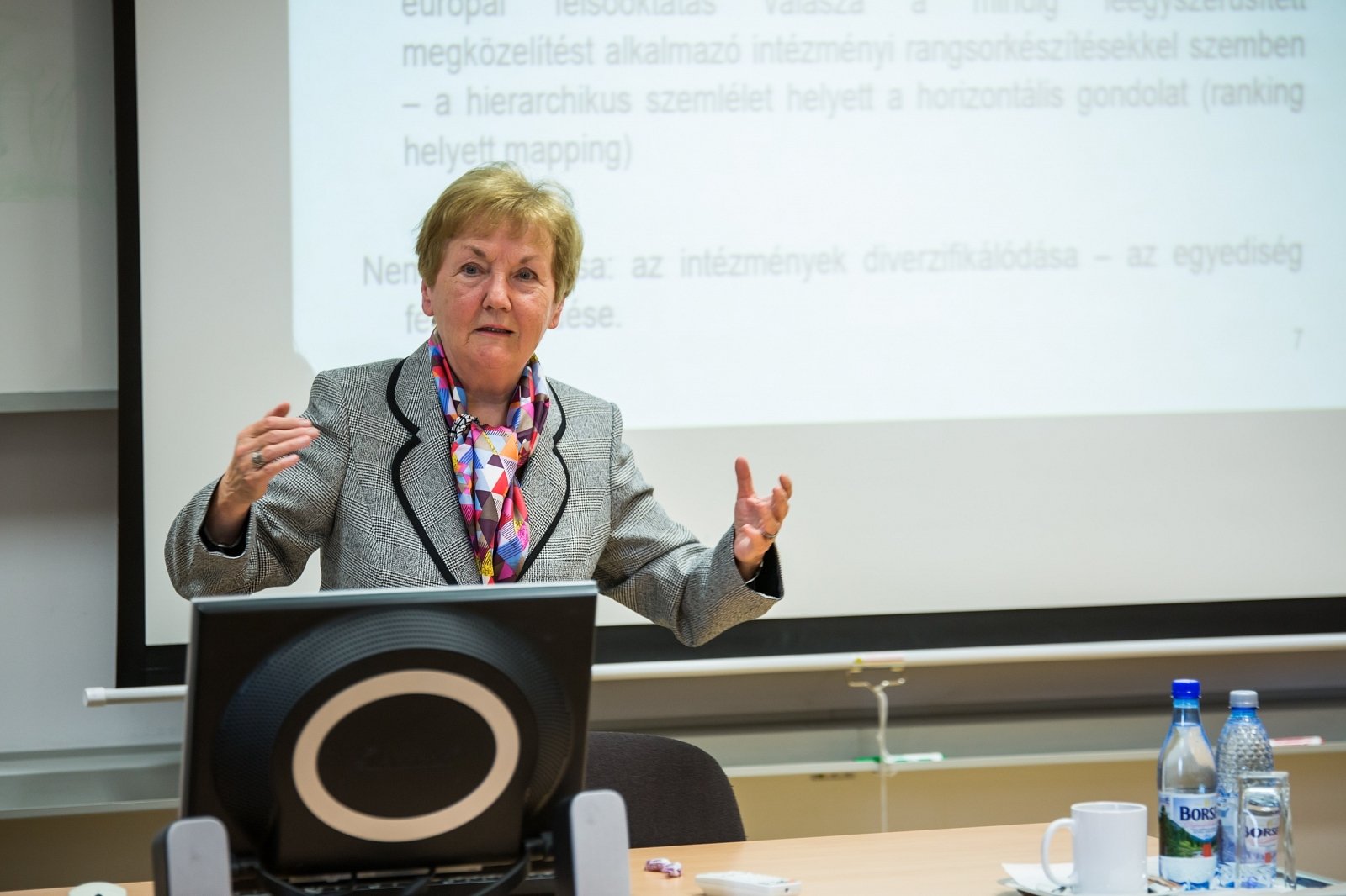 Dr. Hrubos Ildikó tartott előadást a Sapientia EMTE Kolozsvári Karán