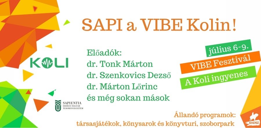 Ott leszünk a VIBE Fesztiválon is!