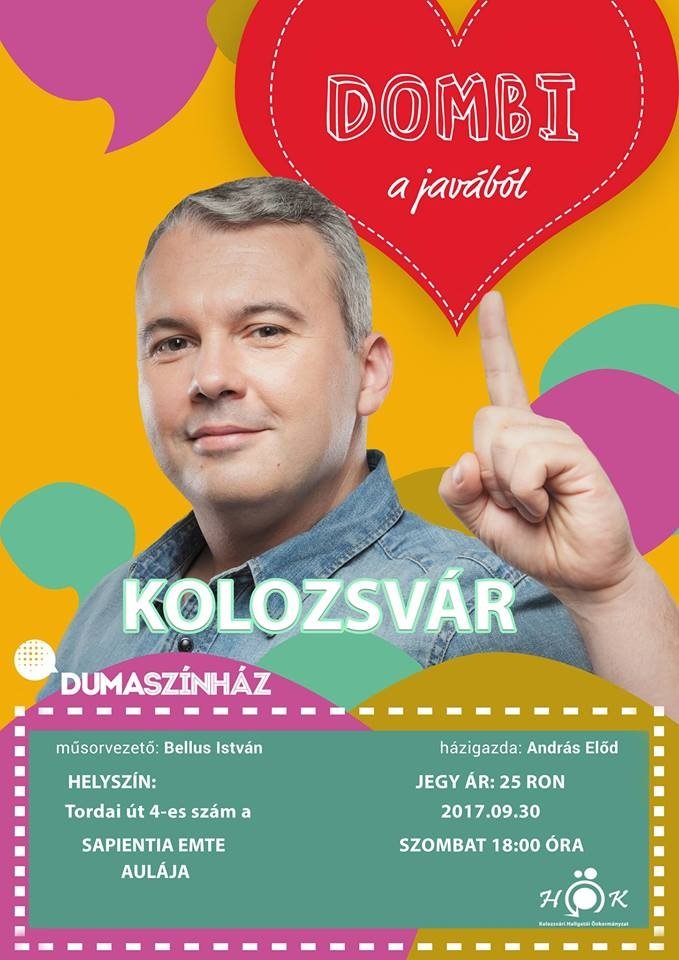 Dombi a javából! – humorest Kolozsváron