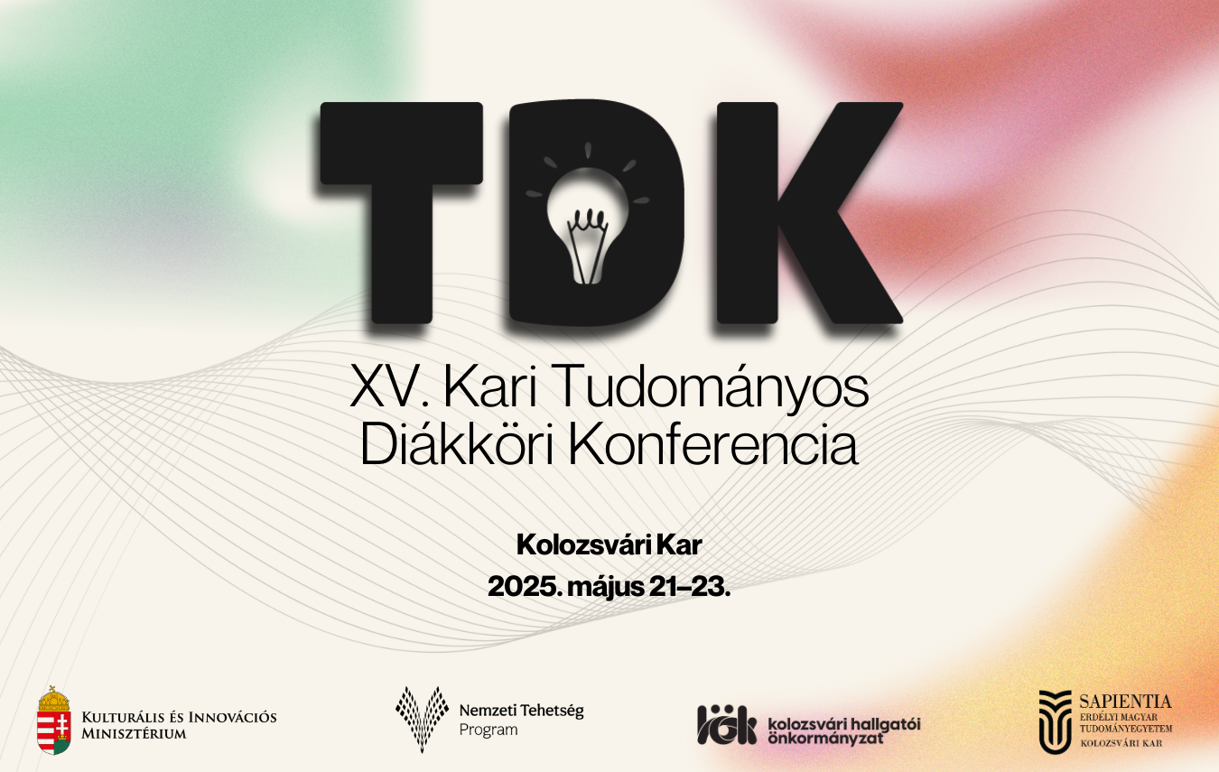 Elindult a jelentkezés a 2025-ös kari TDK-ra!